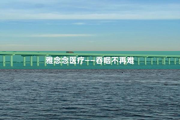 雅念念医疗——吞咽不再难